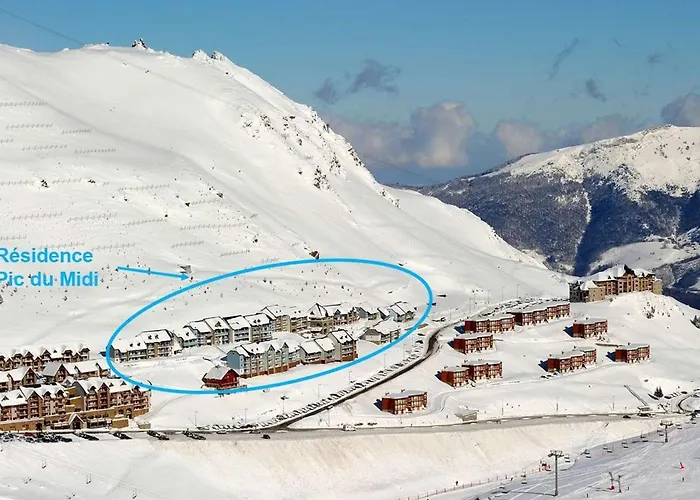 4 Pers Avec Terrasse, Piscine Couverte Et Salle De Fitness, Proche Pistes Et Remontees - Fr-1-404-339 Appartement La Mongie